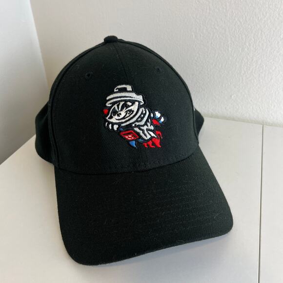 New Era Rocket City Trash Pandas Black Size Small - Medium - Picture 1 of 7